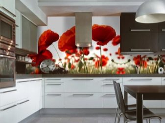 3D-шпалери для кухні (43 фото): вибираємо красиві 3D-шпалери для стін в інтер’єр, миються та інші види стереоскопічних шпалер для кухні різної площі