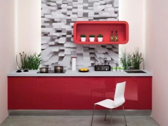 3D-шпалери для кухні (43 фото): вибираємо красиві 3D-шпалери для стін в інтер’єр, миються та інші види стереоскопічних шпалер для кухні різної площі