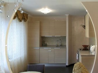 Арка між вітальнею і кухнею (41 фото): як оформити отвір в стіні між залом і кухнею? Гарні ідеї дизайну з барною стійкою