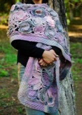 Ажурний шарф (83 фото): мереживна, зі стрічкового мережива, з секційної пряжі