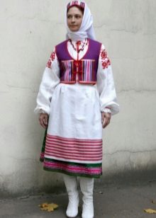 Білоруський національний костюм (67 фото): елементи жіночого народного костюма Білорусі, дитячі, зимові національні костюми