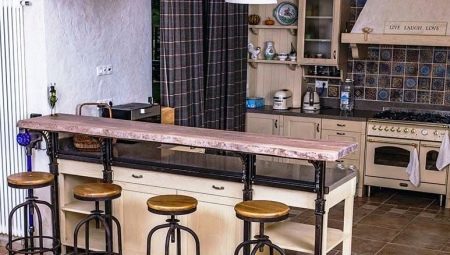 Барна стійка для кухні своїми руками (32 фото): як зробити барний стіл з дерева і гіпсокартону? Установка стільниці і опори для труби