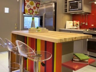 Барна стійка для кухні своїми руками (32 фото): як зробити барний стіл з дерева і гіпсокартону? Установка стільниці і опори для труби