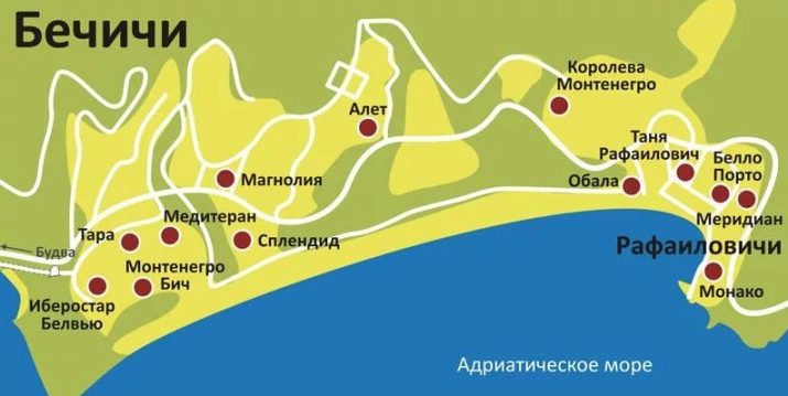 Бечічі в Чорногорії (61 фото): кращі готелі для відпочинку, основні визначні пам’ятки, особливості погоди, відгуки туристів