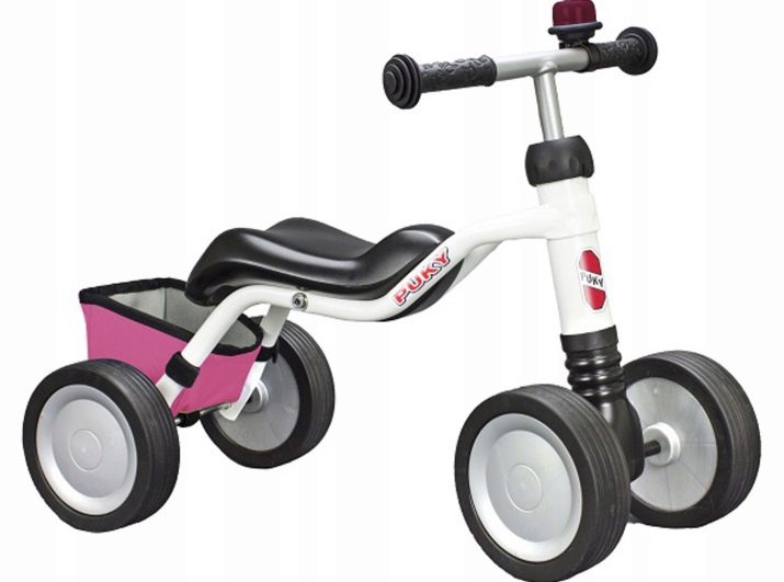 Беговел Puky: характеристики моделей Puky LR M і Wutsch, Puky LR XL і Pukylino, Puky LR Ride і Puky LR 1L Br, особливості чотириколісних беговелов-каталок для самих маленьких