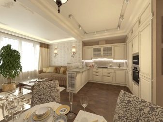 Бежева кухня (116 фото): глянцева і матова кухні в бежевих тонах в дизайні інтер’єру, поєднуємо з гарнітуром шпалери та меблі бежевого кольору