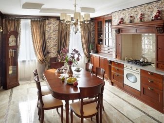 Бежево-коричнева кухня (фото 48): дизайн і вибір кухонного гарнітура в шоколадно-бежевих тонах, приклади в інтер’єрі