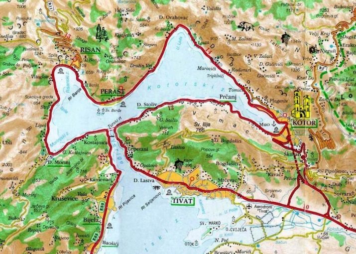 Боко-Которська бухта (81 фото): розташування затоки на карті Чорногорії, кращі пляжі і пам’ятки