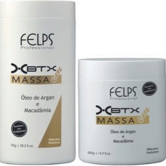 Ботокс для волосся Felps Professional: опис засобів XBTX Okra Massa і Xmix Banho de Verniz, інструкція по застосуванню. Відгуки професіоналів