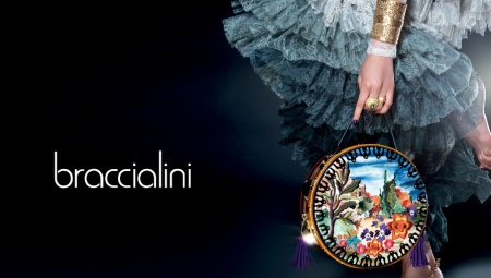 Braccialini (85 фото): жіночі сумки та гаманці, парасольки, футболки та інший одяг, взуття, історія бренду та відгуки про якість