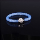 Браслет Swarovski (66 фото): модель зоряний пил, нова колекція з кристалами і камінням, жорсткий зі стразами і підвісками
