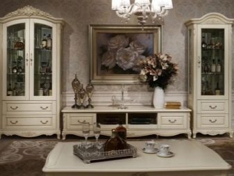 Буфети для вітальні: вибираємо кутові буфети-шафи, буфети-комоди і інші моделі для посуду, меблі в стилі класики кольору венге і інших відтінків