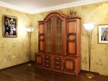 Буфети для вітальні: вибираємо кутові буфети-шафи, буфети-комоди і інші моделі для посуду, меблі в стилі класики кольору венге і інших відтінків