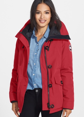 Canada Goose (86 фото): пуховики і зимові куртки, жіночі парки та дитячі комбінезони, куртки, відгуки про фірму