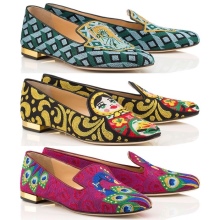 Charlotte Olympia (76 фото): черевики, туфлі і балетки з кішками, сумки, босоніжки і кеди з капсульної колекції