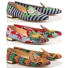 Charlotte Olympia (76 фото): черевики, туфлі і балетки з кішками, сумки, босоніжки і кеди з капсульної колекції