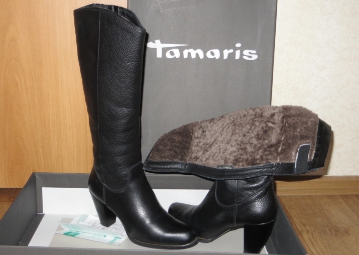 Чоботи Tamaris (52 фото): зимові жіночі моделі на натуральному хутрі, відгуки про фірму
