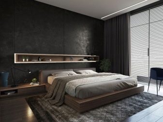 Чоловіча спальня (57 фото): особливості дизайну кімнати для чоловіка 20 років та інших віків. Які шпалери вибрати для інтер’єру в сучасному стилі?