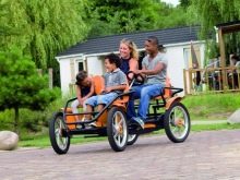 Чотириколісний велосипед (25 фото): які 4-колісні велосипеди краще? Як вибрати легкий сімейний велосипед на чотирьох колесах?