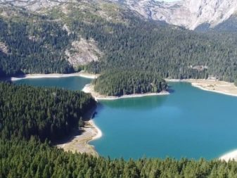 Црно-Езер (38 фото): особливості чорного озера в Чорногорії