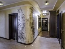 Декоративна штукатурка для внутрішньої обробки коридору (71 фото): оздоблення стін в інтер’єрі передпокою, фактурна і венеціанська штукатурки