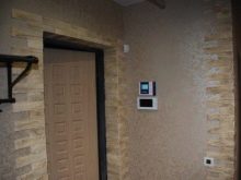 Декоративна штукатурка для внутрішньої обробки коридору (71 фото): оздоблення стін в інтер’єрі передпокою, фактурна і венеціанська штукатурки