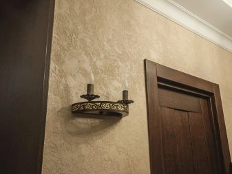 Декоративна штукатурка для внутрішньої обробки коридору (71 фото): оздоблення стін в інтер’єрі передпокою, фактурна і венеціанська штукатурки