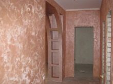 Декоративна штукатурка для внутрішньої обробки коридору (71 фото): оздоблення стін в інтер’єрі передпокою, фактурна і венеціанська штукатурки