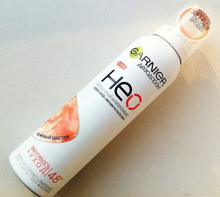 Дезодорант Garnier «Нео»: властивості сухого крему і спрею, опис невидимого антиперспиранта «Пантенол Плюс»