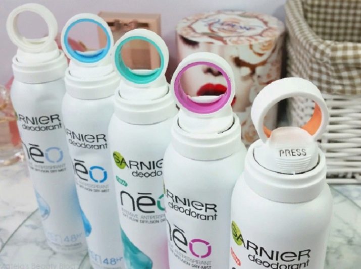 Дезодорант Garnier «Нео»: властивості сухого крему і спрею, опис невидимого антиперспиранта «Пантенол Плюс»