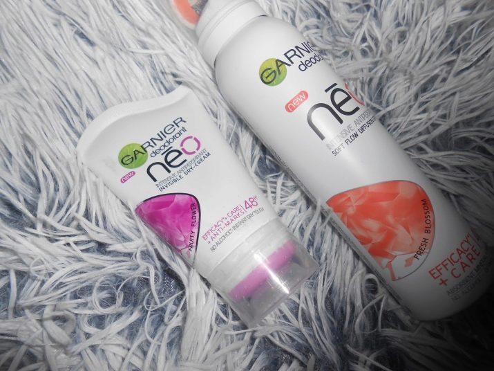 Дезодорант Garnier «Нео»: властивості сухого крему і спрею, опис невидимого антиперспиранта «Пантенол Плюс»