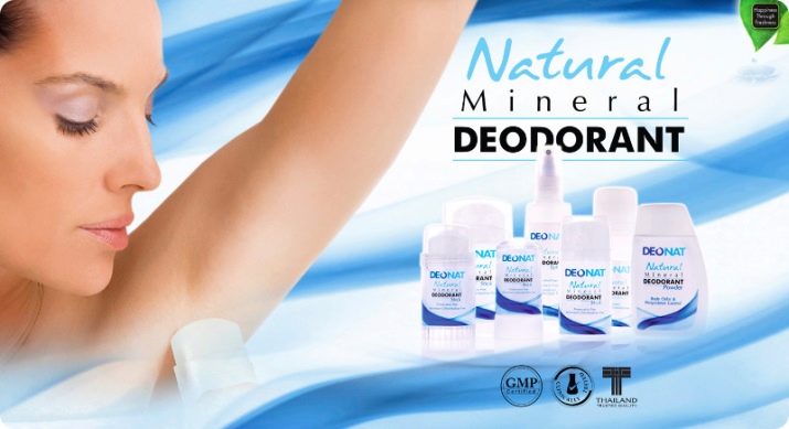 Дезодоранти Deonat: склад і властивості мінерального кристала, відгуки лікарів
