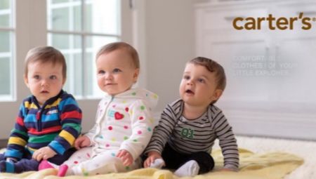 Дитячий одяг Сarters 59 фото): розмірна сітка бренду з Америки, відгуки