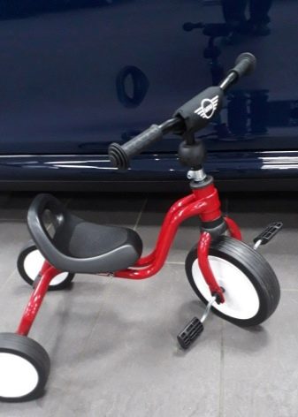 Дитячий велосипед BMW: огляд триколісних моделей Kidsbike і Junior Bike, Mini і Cruise для дітей 4 і 5, 6 і 9, 10 років