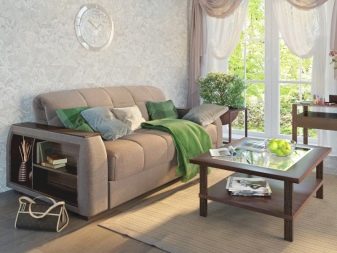 Дивани-акордеони з ортопедичним матрацом і ящиком для білизни: кутові дивани-ліжка та інші моделі