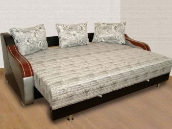 Дивани-ліжка з ящиком для білизни (41 фото): прямі і кутові моделі з місцем для зберігання і з ортопедичним матрацом