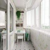 Дизайн балкона (216 фото): оформлення інтер’єру балкона в квартирі. Як облаштувати його всередині? Варіанти ексклюзивного дизайну. Ідеї простих і стильних проектів