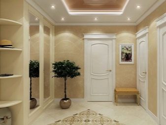 Дизайн холу в приватному будинку і квартирі (80 фото): красиві шпалери в інтер’єрі холу-передпокою в заміському будинку, оформлення невеликого і великого холів
