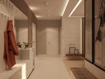 Дизайн коридору (86 фото): кращі ідеї для створення гарного інтер’єру коридору в звичайній квартирі, приклади проектів