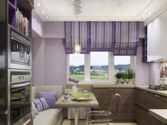 Дизайн кухні 11 кв. м з диваном (51 фото): планування і інтер’єр кухні-вітальні 11 квадратних метрів з диваном і балконом, інші варіанти