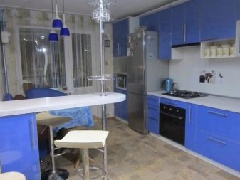 Дизайн кухні 9 кв. м у панельному будинку (91 фото): тонкощі здійснення ремонту та приклади інтер’єру кухні 9 квадратних метрів, особливості планування кухні 9 квадратів