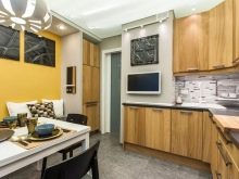Дизайн кухні 9 кв. м у панельному будинку (91 фото): тонкощі здійснення ремонту та приклади інтер’єру кухні 9 квадратних метрів, особливості планування кухні 9 квадратів
