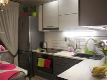 Дизайн кухні 9 кв. м у панельному будинку (91 фото): тонкощі здійснення ремонту та приклади інтер’єру кухні 9 квадратних метрів, особливості планування кухні 9 квадратів