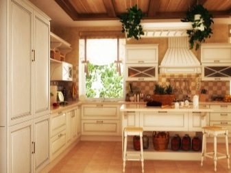 Кухня під старовину (61 фото): старовинні кухонні гарнітури з дерева, біла меблі в старому стилі в інтер’єрі, інші нюанси оформлення