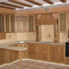 Кухонні тумби (53 фото): підлогові тумби зі стільницею, вузькі кутові тумби з висувними шухлядами на кухню, розміри тумб-шаф і інших моделей