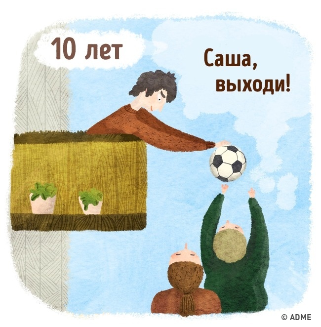 Ми в 10, 25 і 40 років — це три різні людини