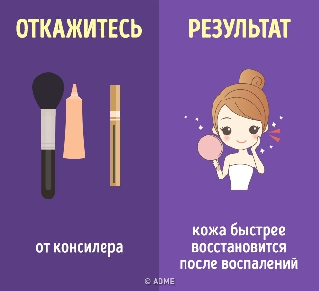 От що буде завтра, якщо сьогодні ви відмовитеся від щоденного макіяжу