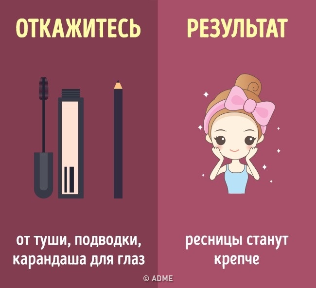 От що буде завтра, якщо сьогодні ви відмовитеся від щоденного макіяжу