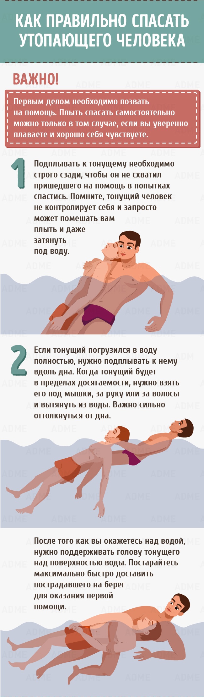 Повний гід по наданню допомоги потопаючому