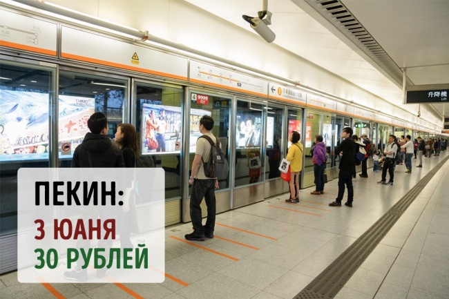 Скільки коштує квиток в метро у великих містах світу